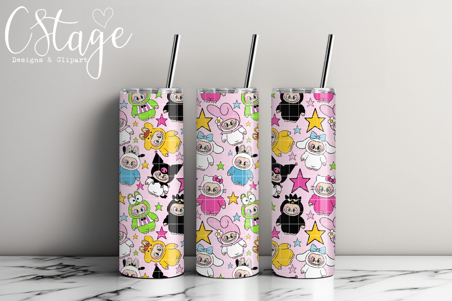 Hello HK Seamless Digital Image PNG