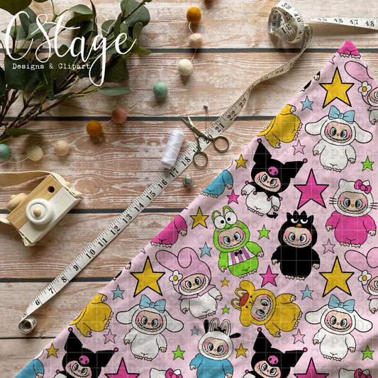 Hello HK Seamless Digital Image PNG