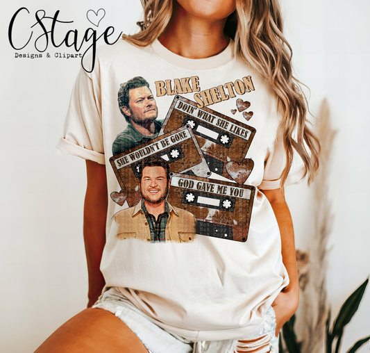 Country Singer Digital Image PNG