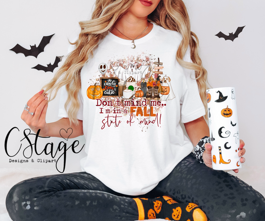 Fall state of mind digital image png
