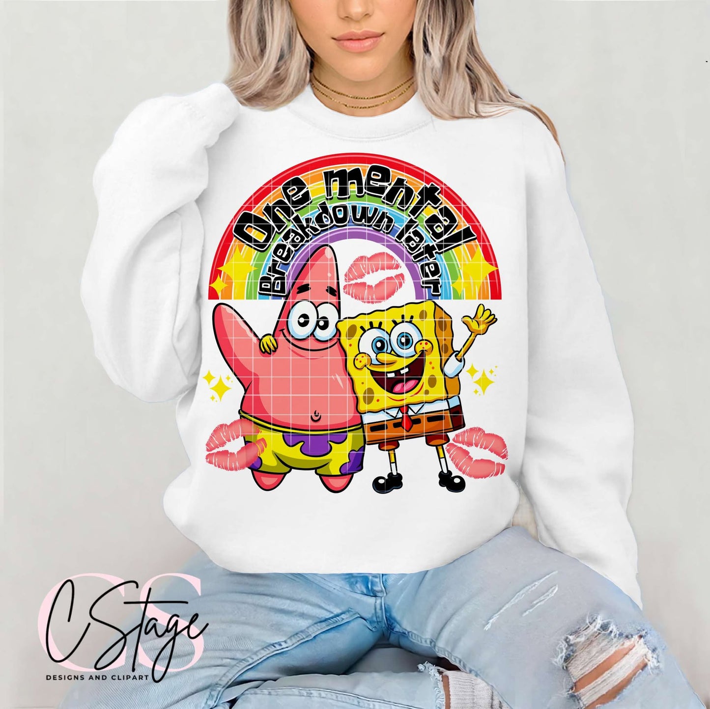 One Mental Breakdown Digital Image PNG