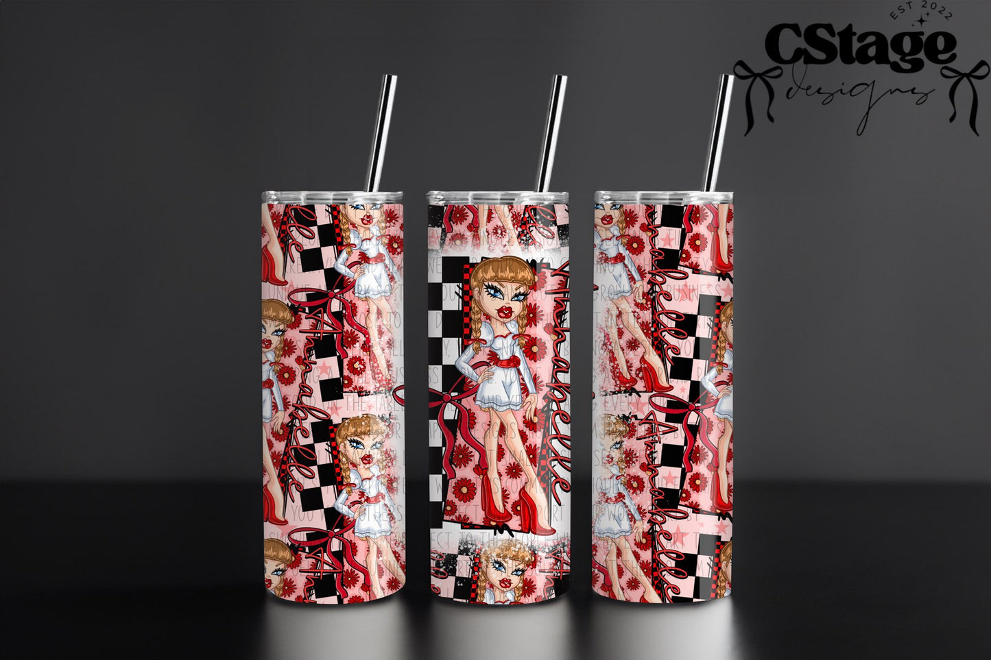 Scary Girl Dollz Tumbler