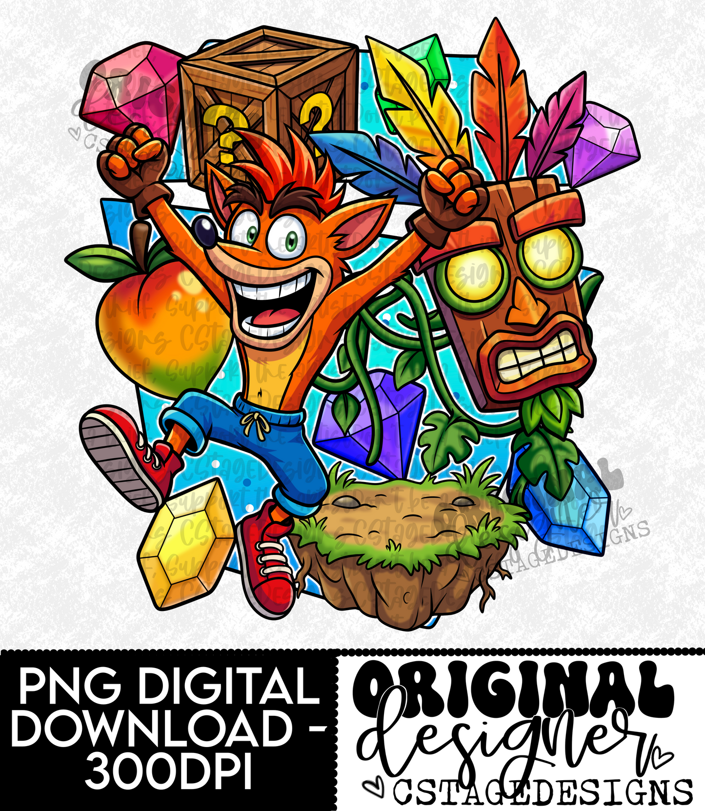 Crash Digital Image PNGl