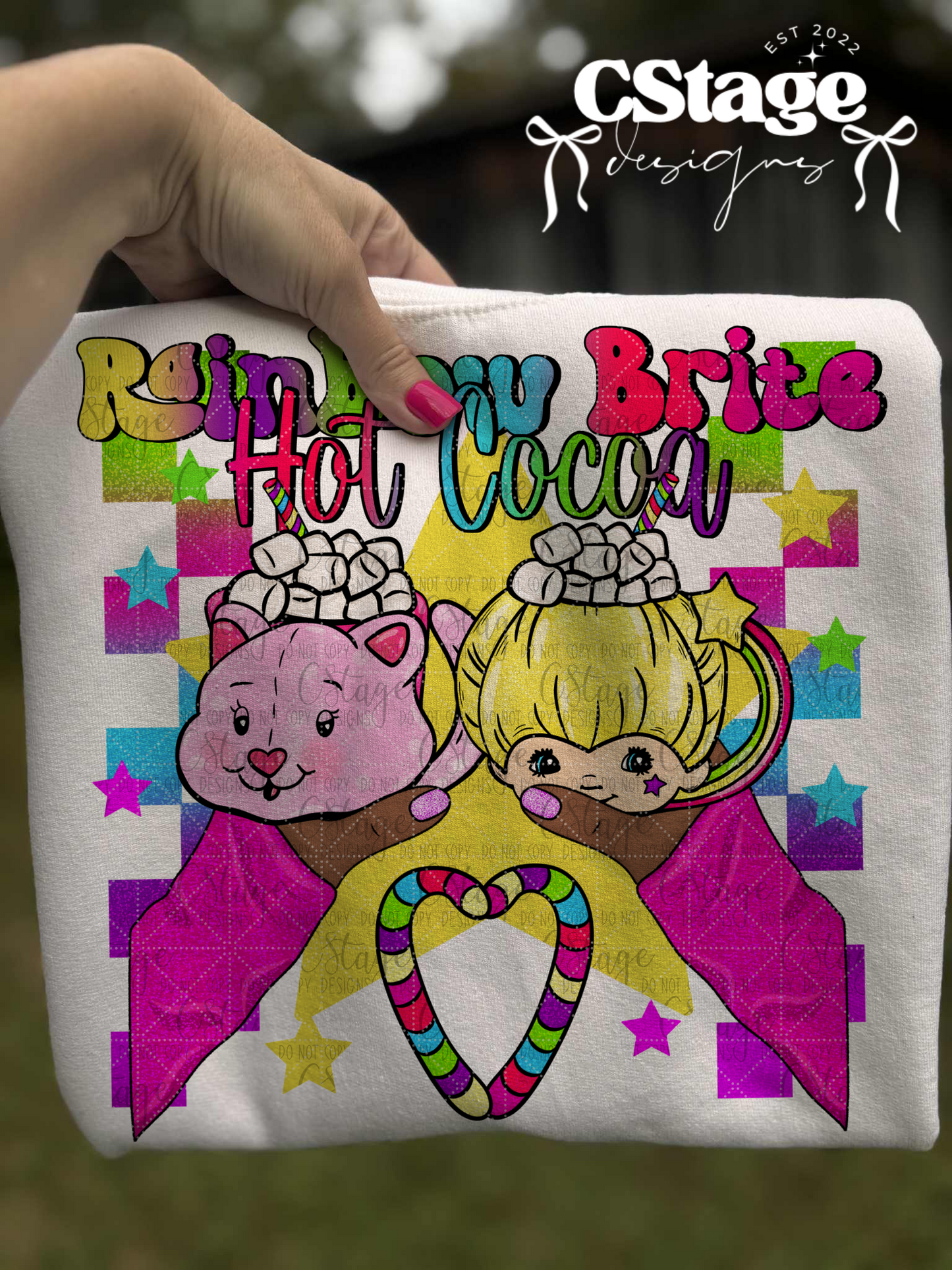 Rainbow 4 Different Skin Tones Included Digital Image PNG