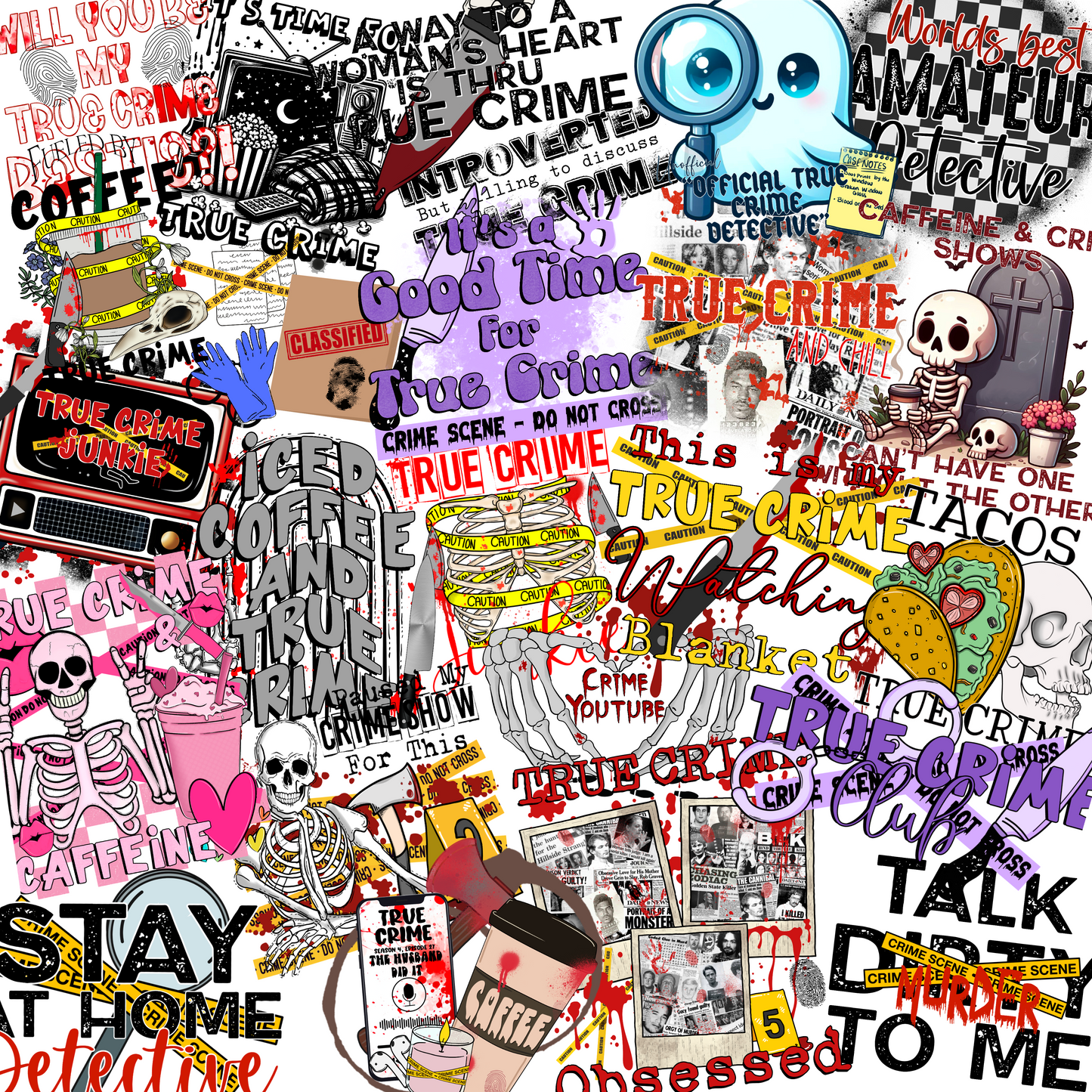 True Crime Collab W/ Delicious Digital Designs