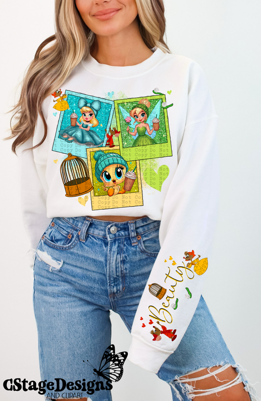 Princess & Beauty Digital Image PNG 4 PNGS