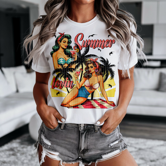 Summer lovin digital image png