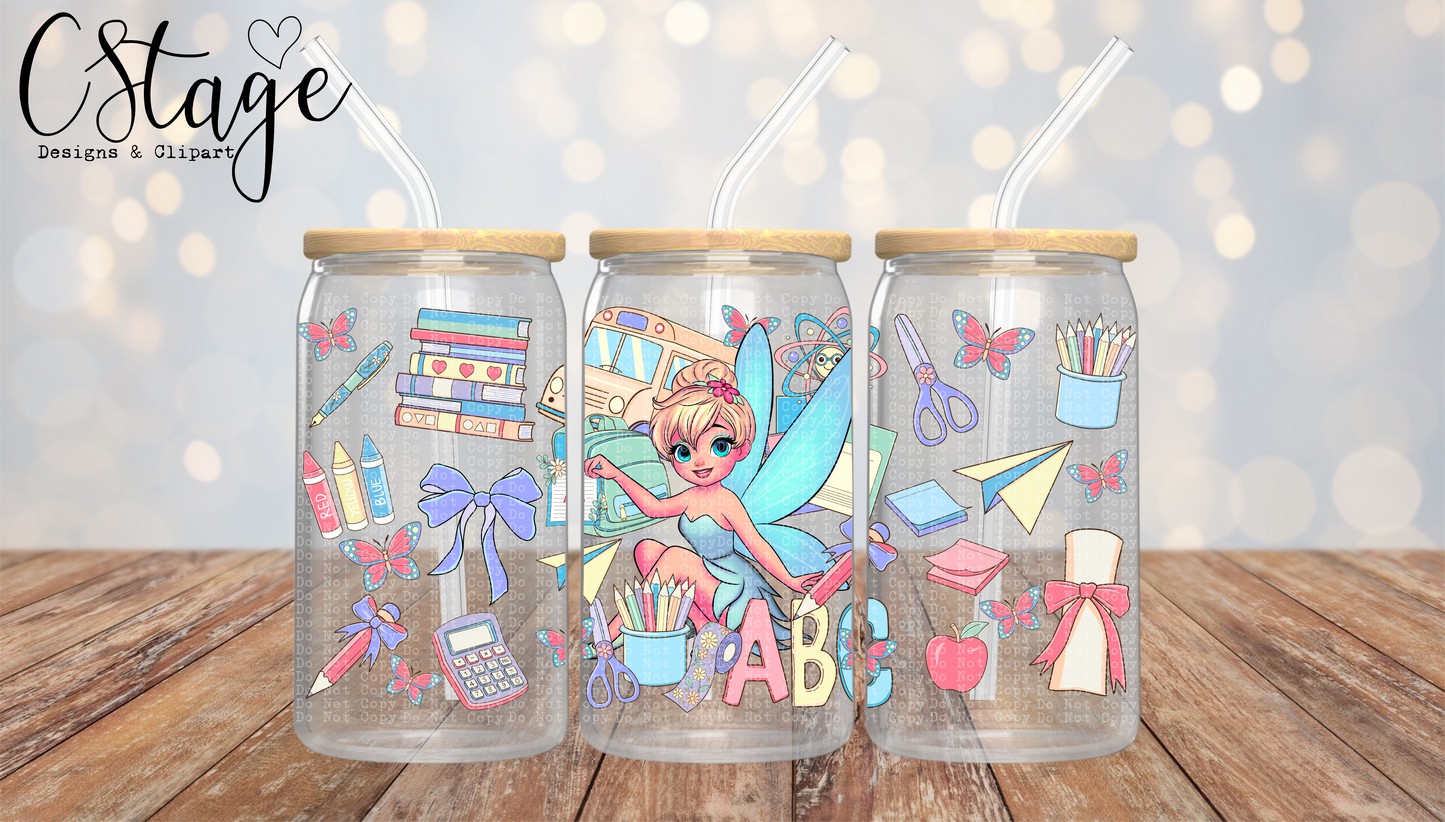 Back to School Tink Libby Digital Image PNG