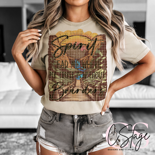 Spirit lead me digital image png