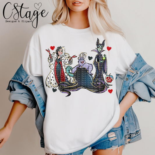 Villains digital images png