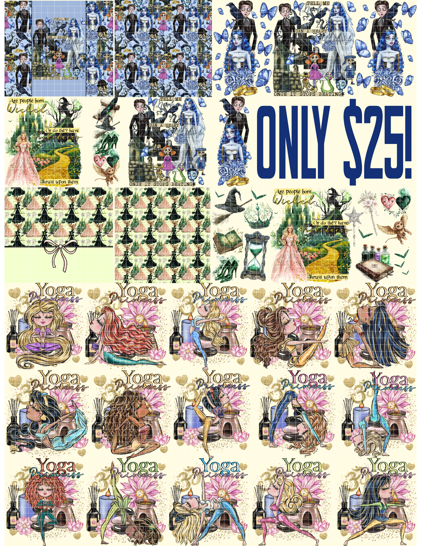 $2 Tuesday bundle 3/4 Digital Image PNG