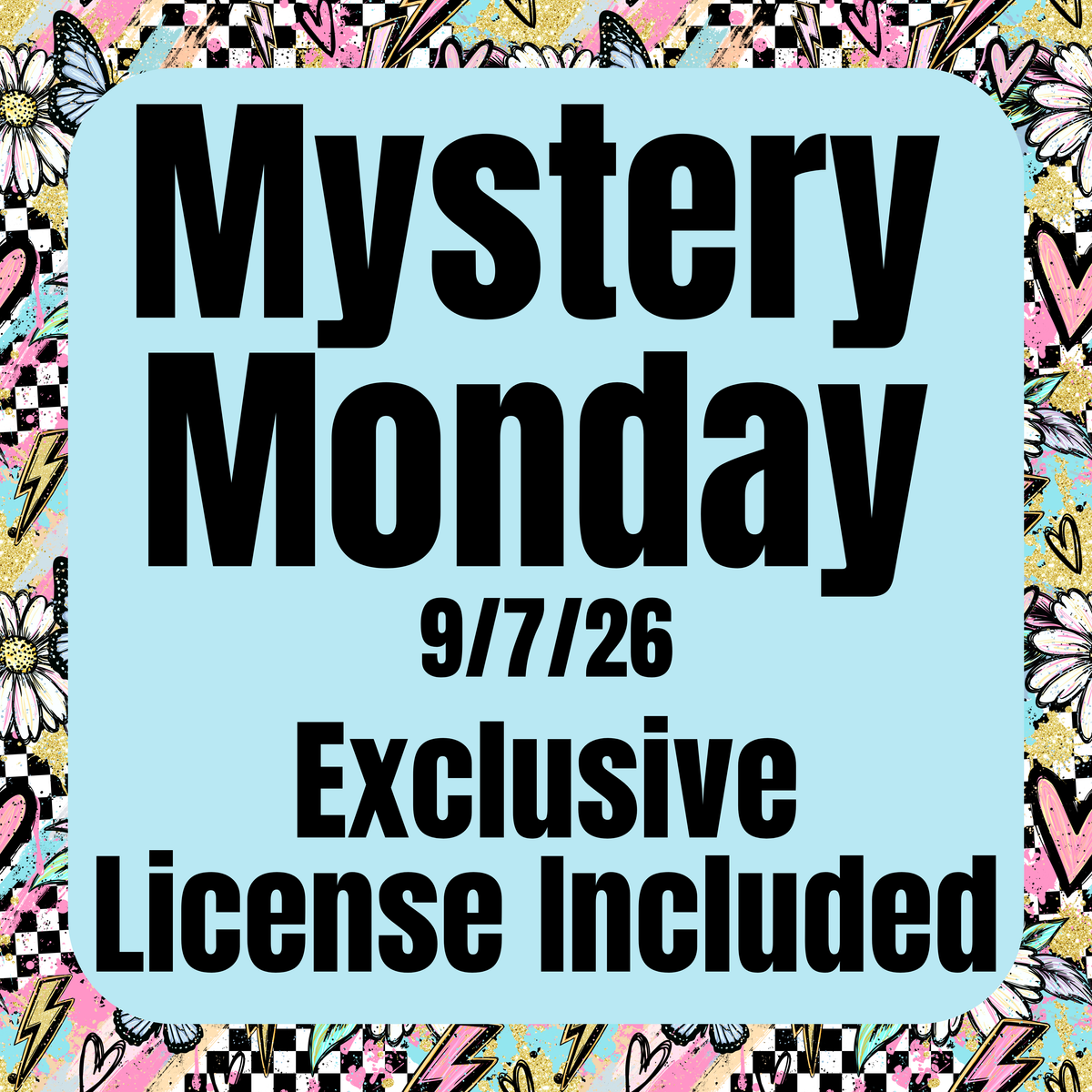 Mystery Monday 9/7/26 Digital Images PNG (includes 13 digitals)