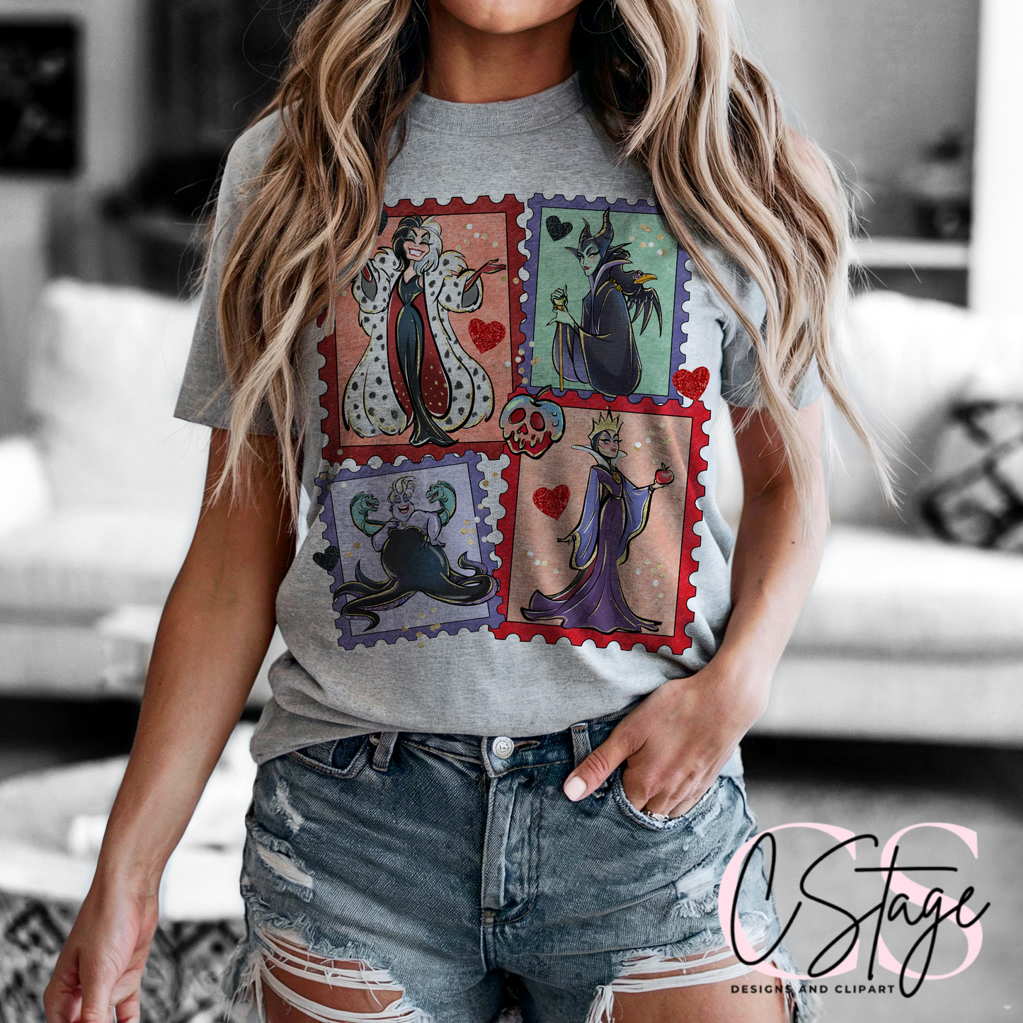 Villians digital image png