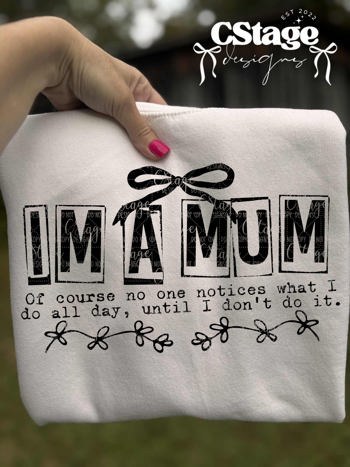 I’m a mum Digital Image PNGg