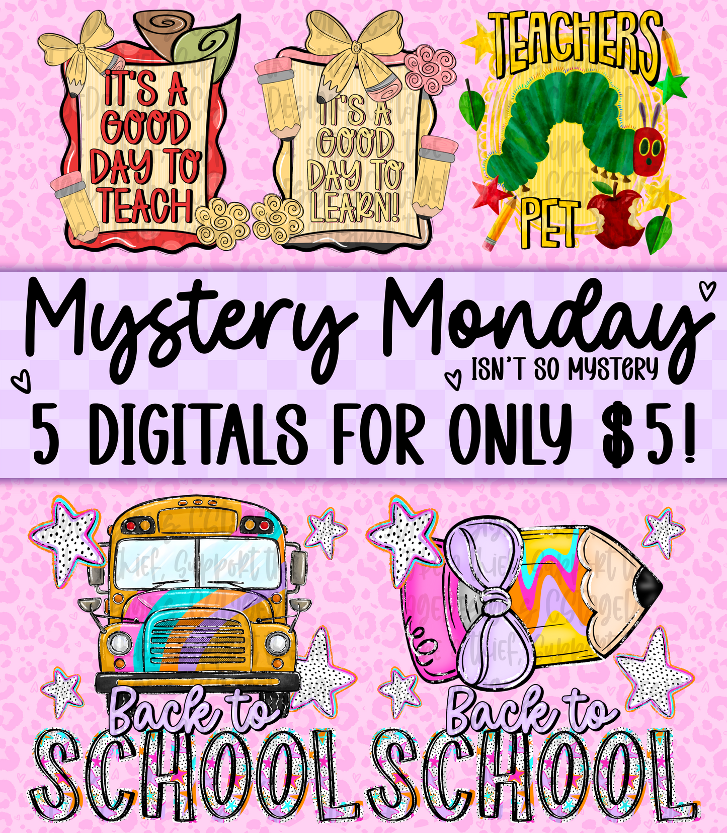 Mystery Monday 7/13 Digital Images PNG