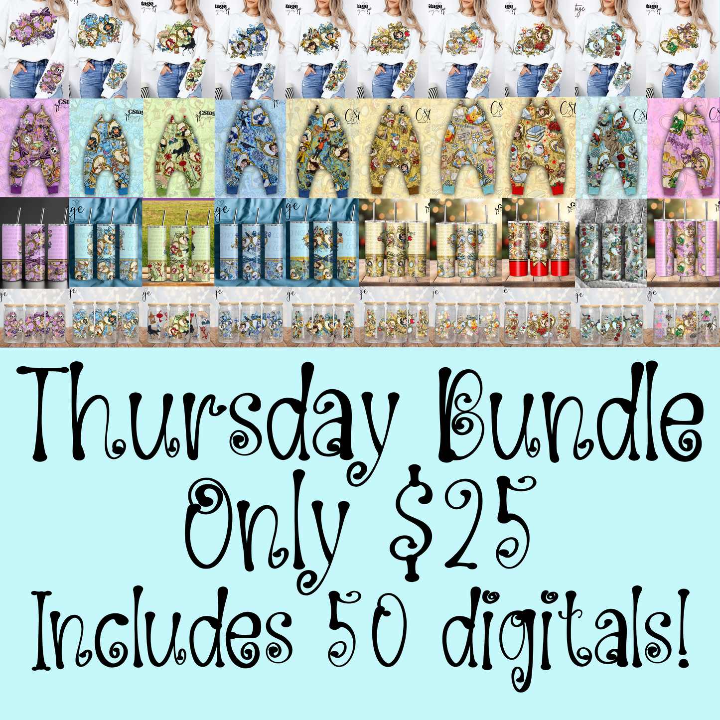 Thursday Bundle Digital IMAGE PNG