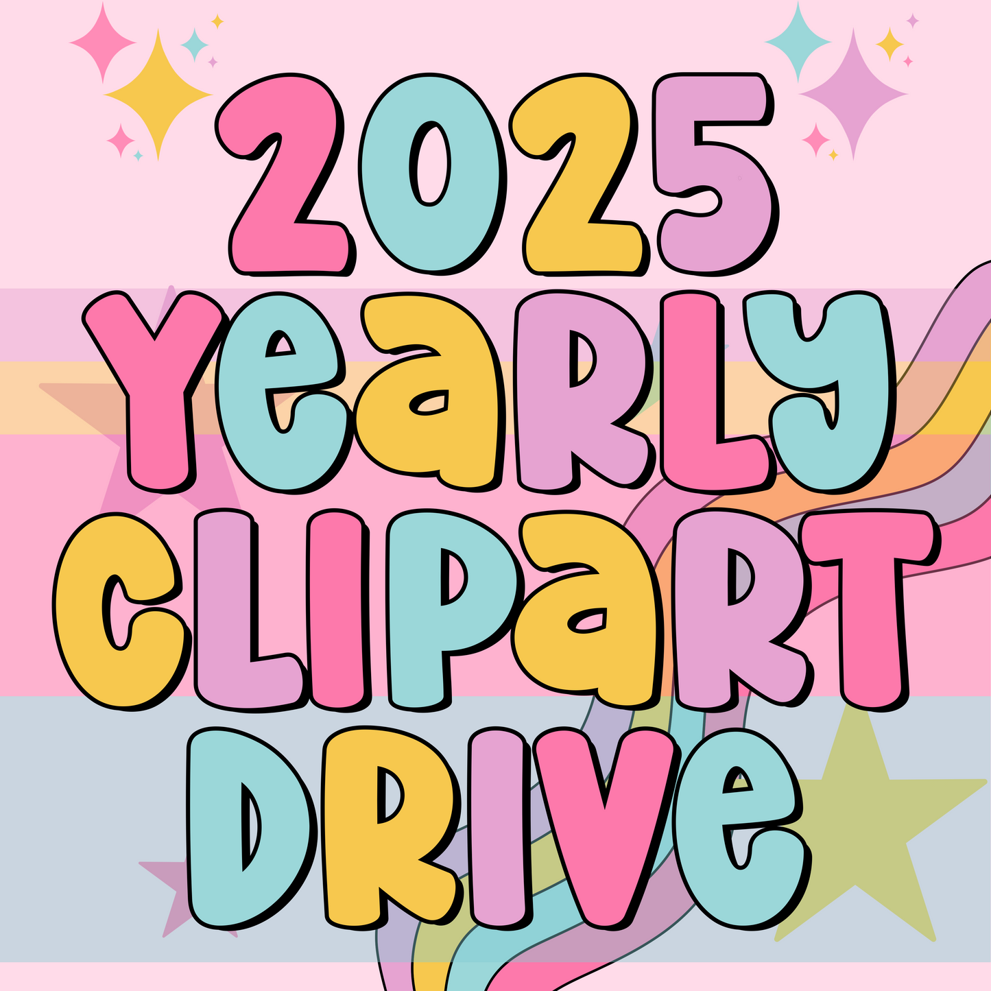 2025 Yearly Clipart Drive