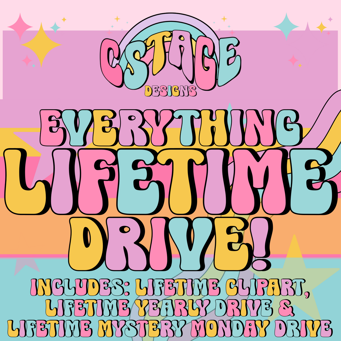 Lifetime Everything Drive! Excludes some Collabs!