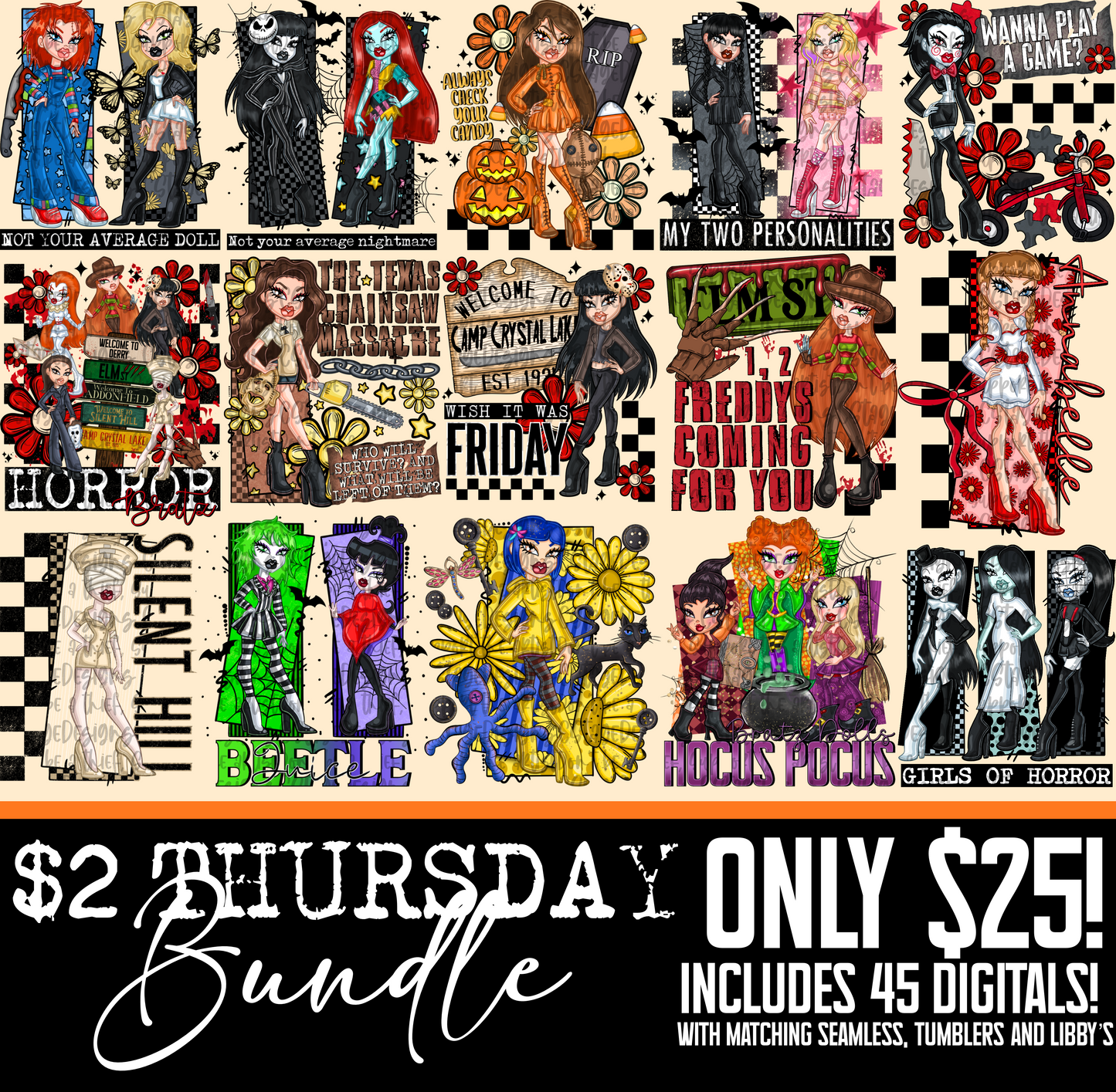 $2 Thursday Bundle 4/2/26 Digital Images PNG