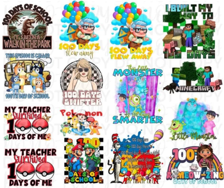 100 Days of school collab