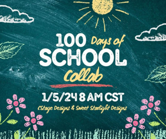 100 Days of school collab