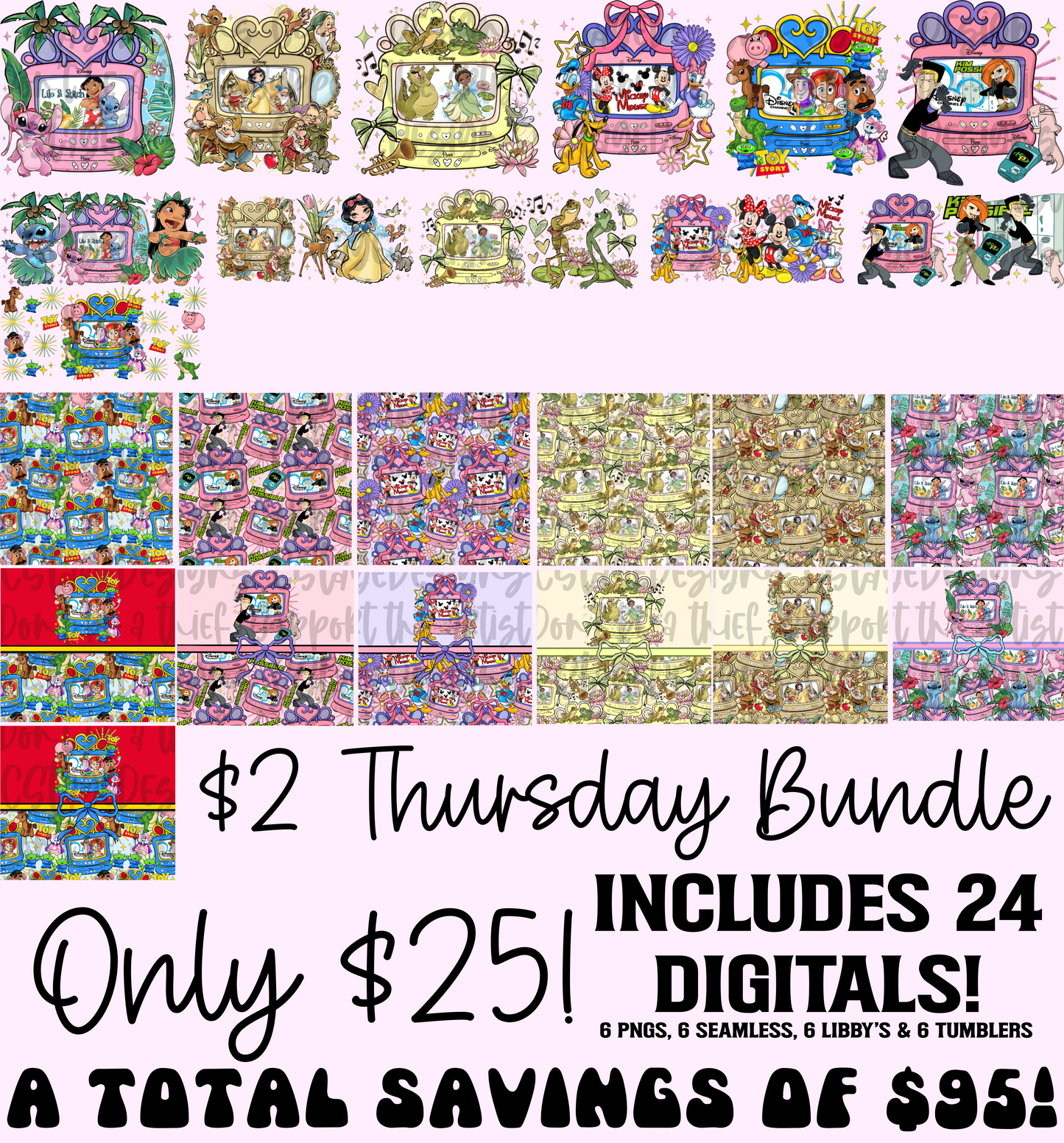 $2 Tuesday 4/23 Digital Images PNGS