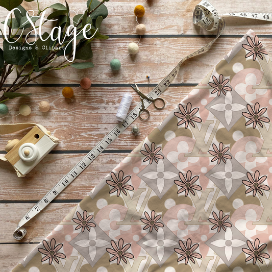 LL/VV seamless Digital Image PNG