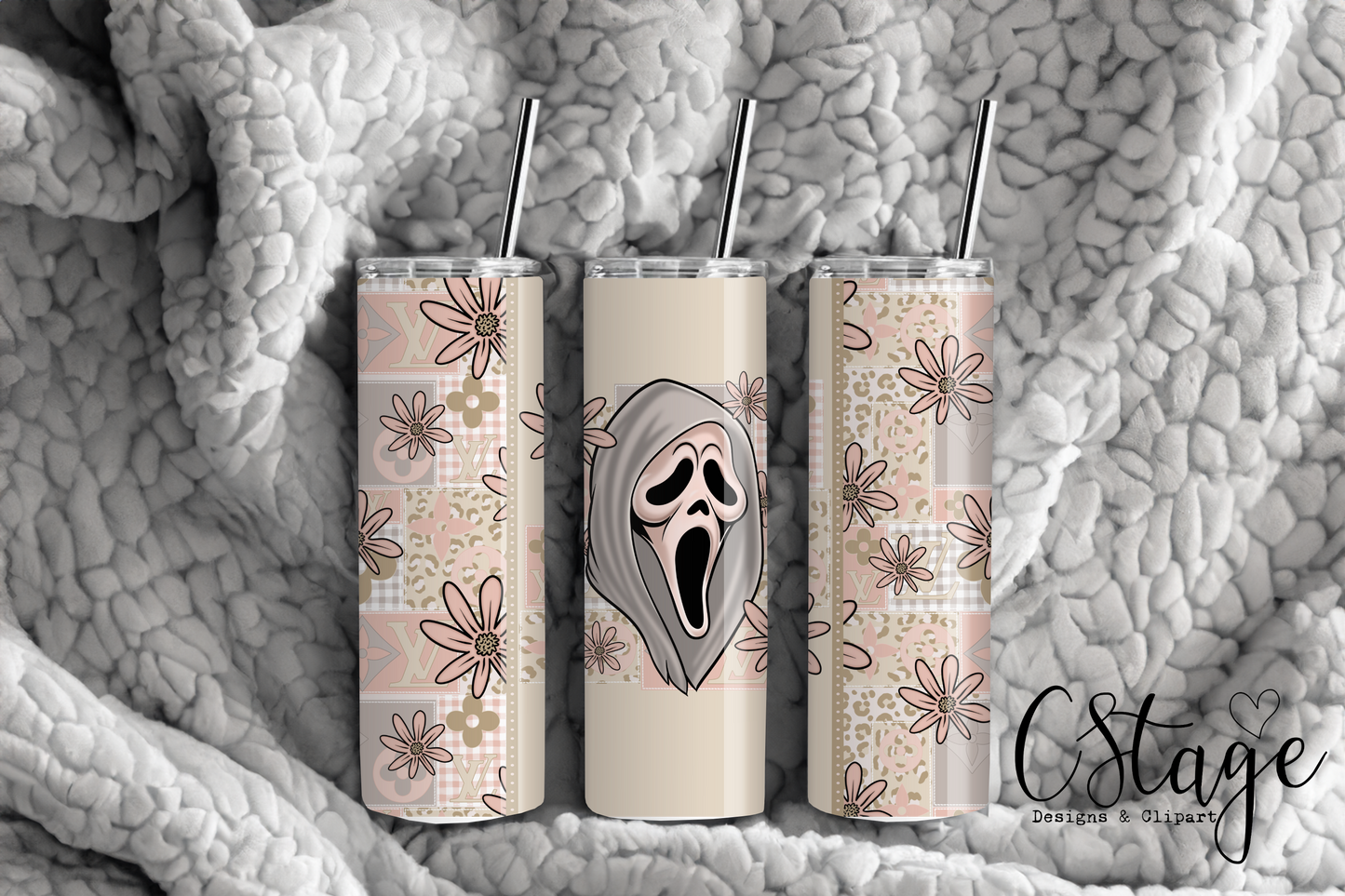 Ghost Tumbler Digital Image PNG