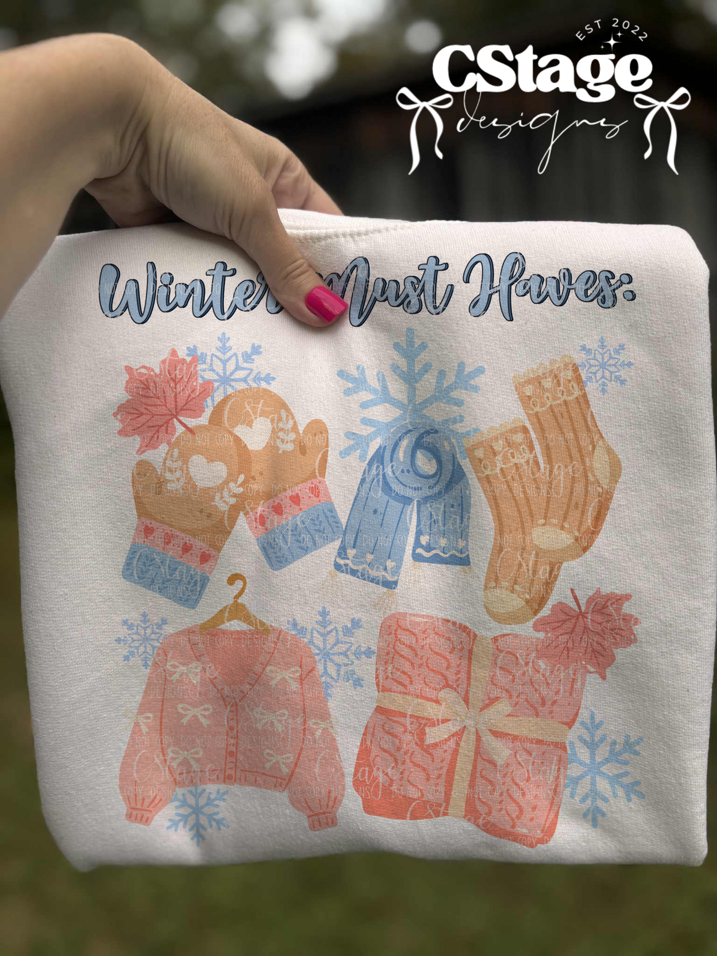 Winter Must Have Digital Image PNG