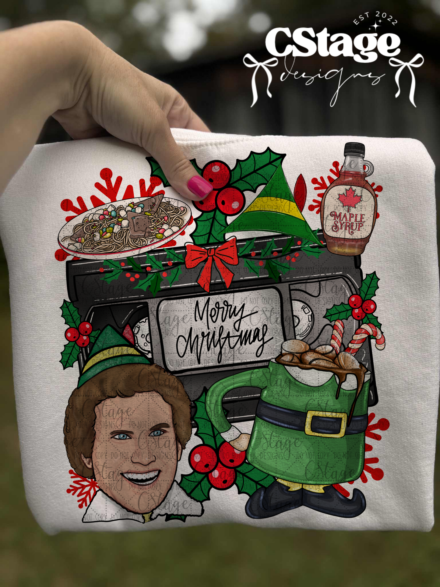 Elf Christmas Digital Image PNG