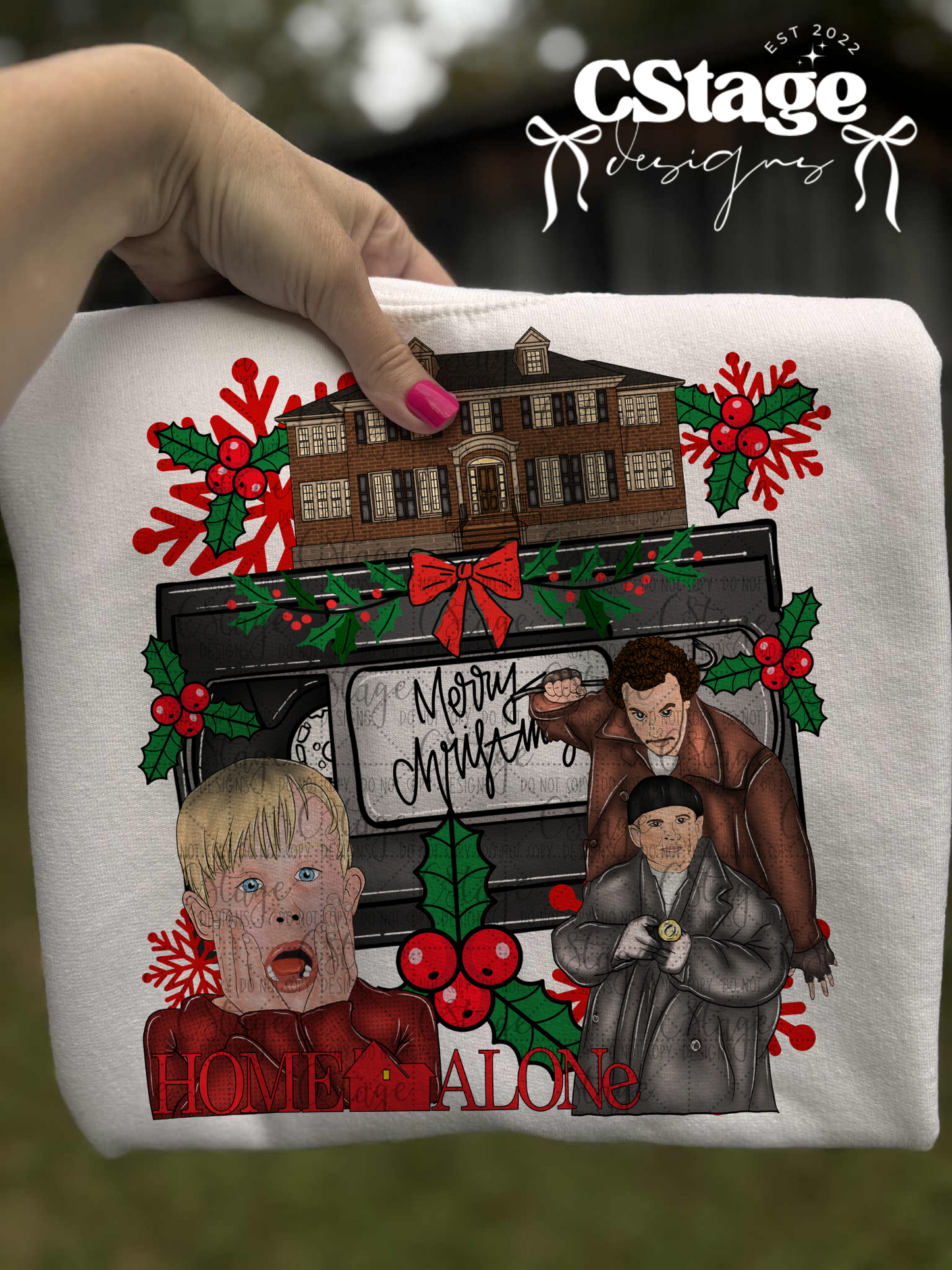 Home Christmas Digital Image PNG