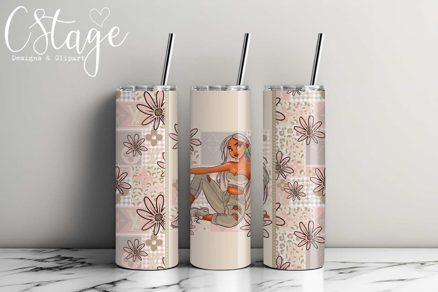 Poca Tumbler Digital Image PNG