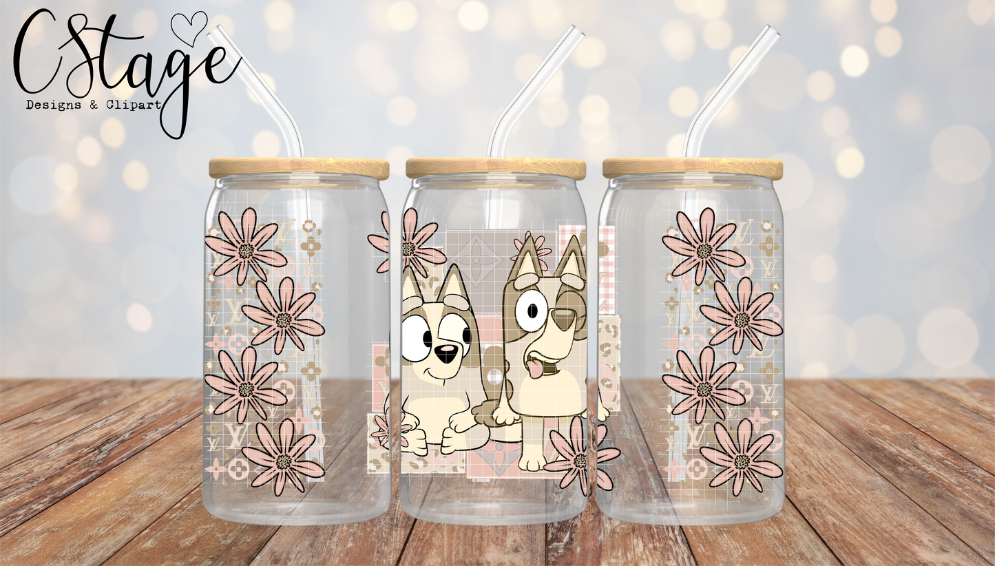 Blue libby digital image png