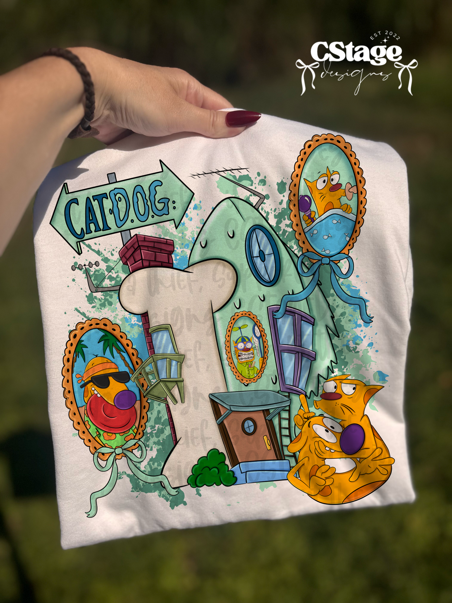 Cat & Dog Digital Download PNG