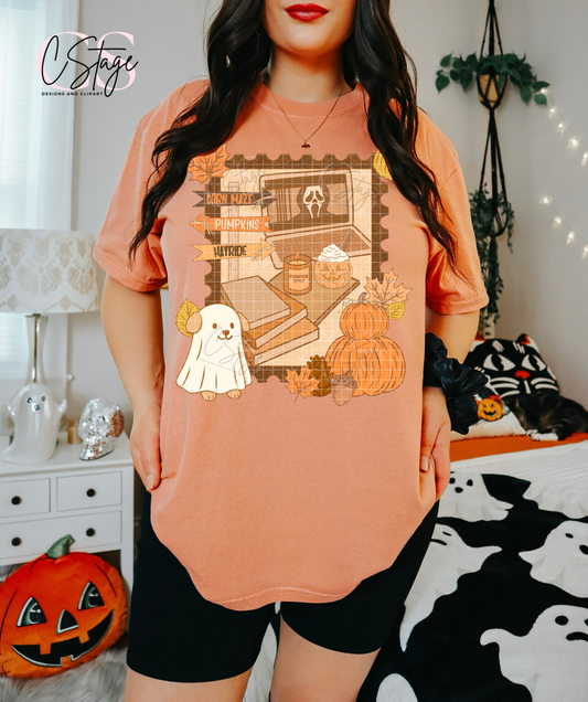 Fall & Ghost Movies Digital Image PNG