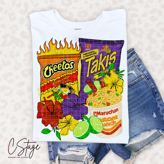 Girl Snacks Digital Image PNG