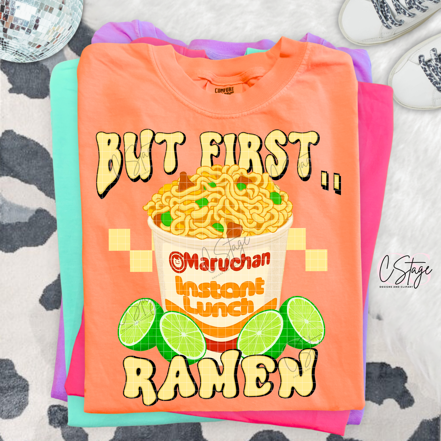 But First... Ramen Digital Image PNG