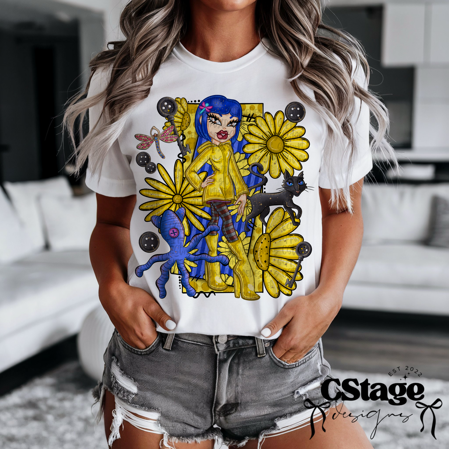 Button Eye Girl Dollz