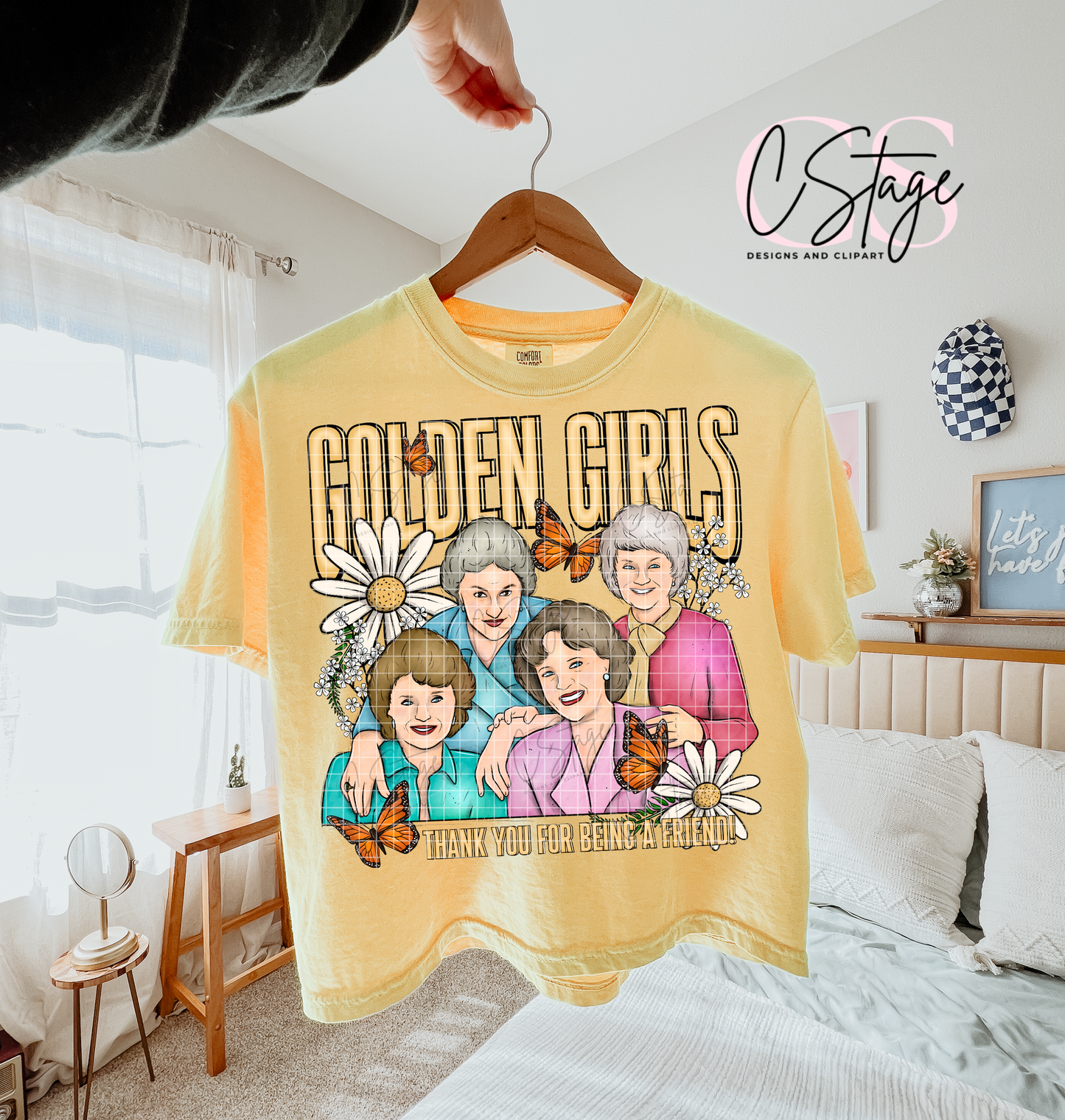 Golden Babes Digital Image PNG