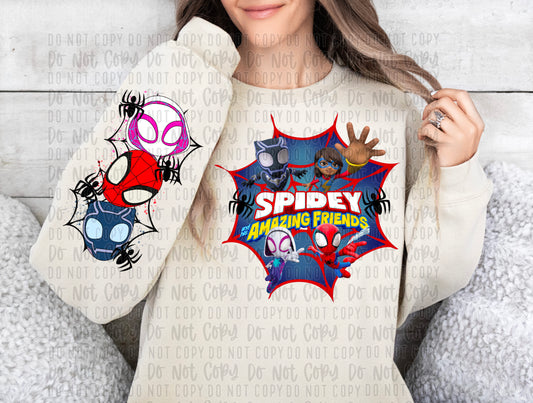 amazing friends with sleeve png