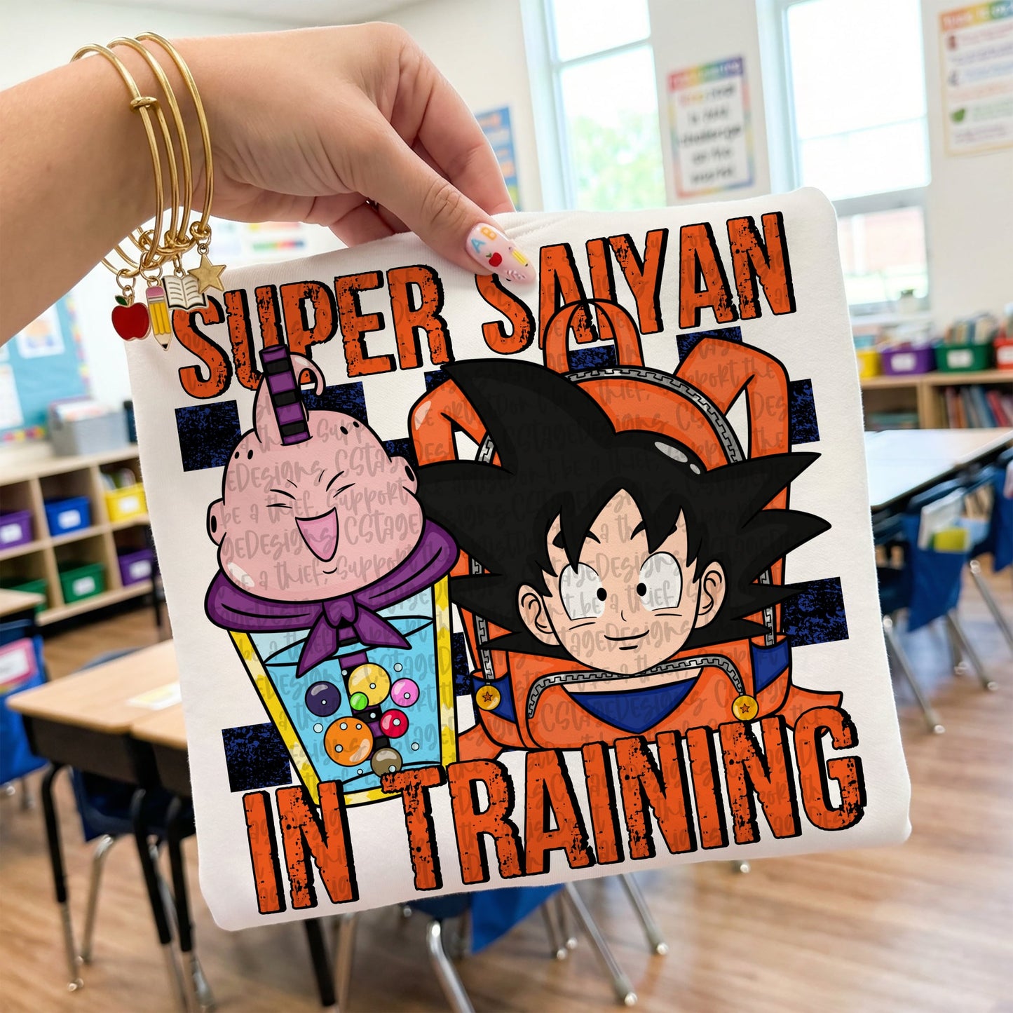 Super Saiyan in training