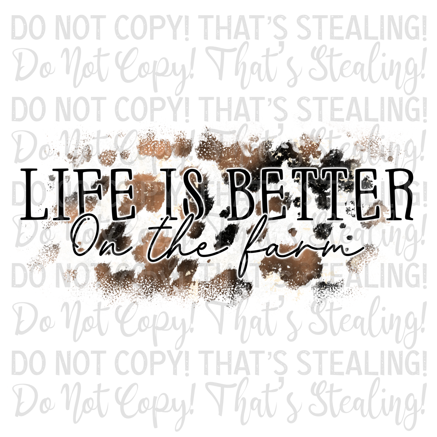 Life is better on the farm Bundle Digital Images PNG