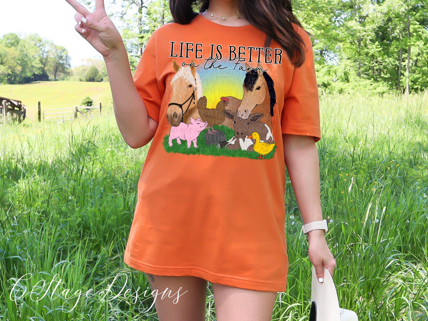 Life is better on the farm Bundle Digital Images PNG