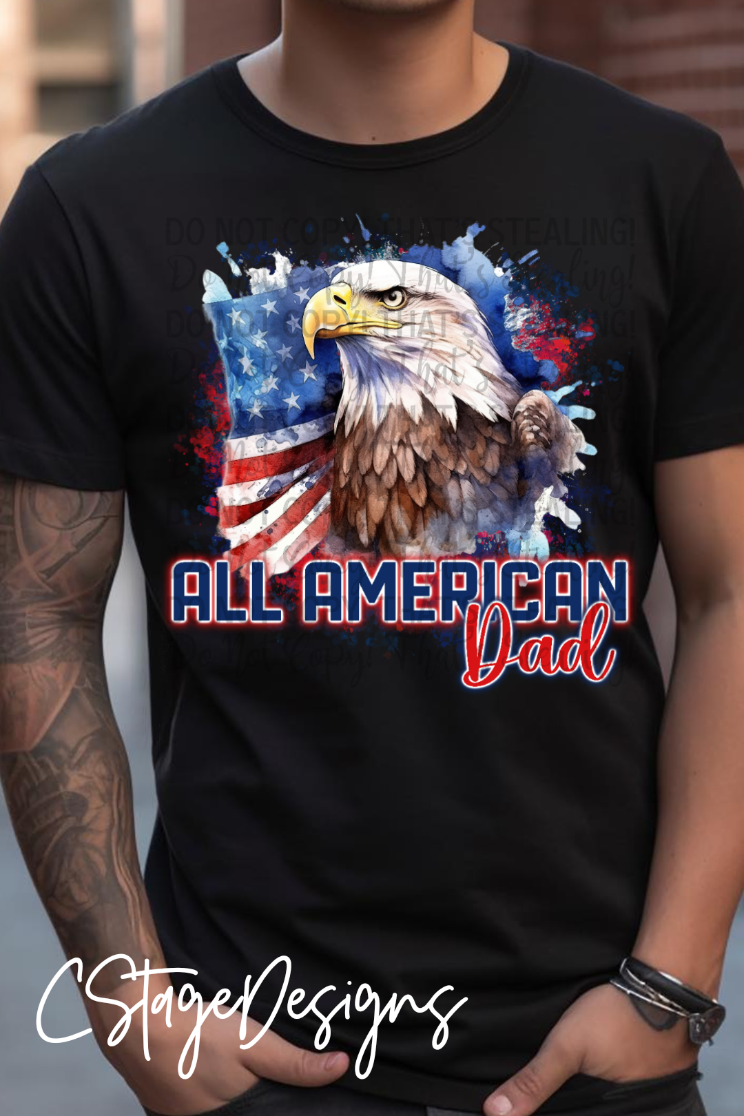 All American Dad Digital Image PNG