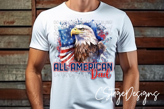 All American Dad Digital Image PNG