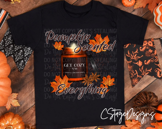Pumpkin Scented Everything Digital Image PNG