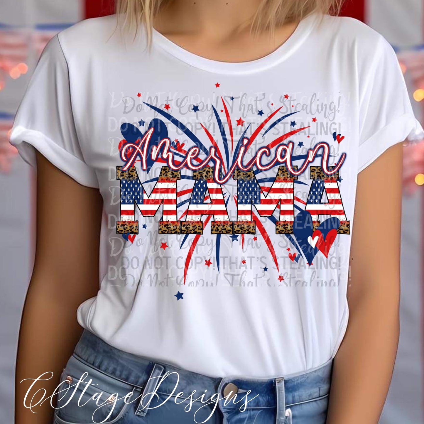 American Mama Digital Image