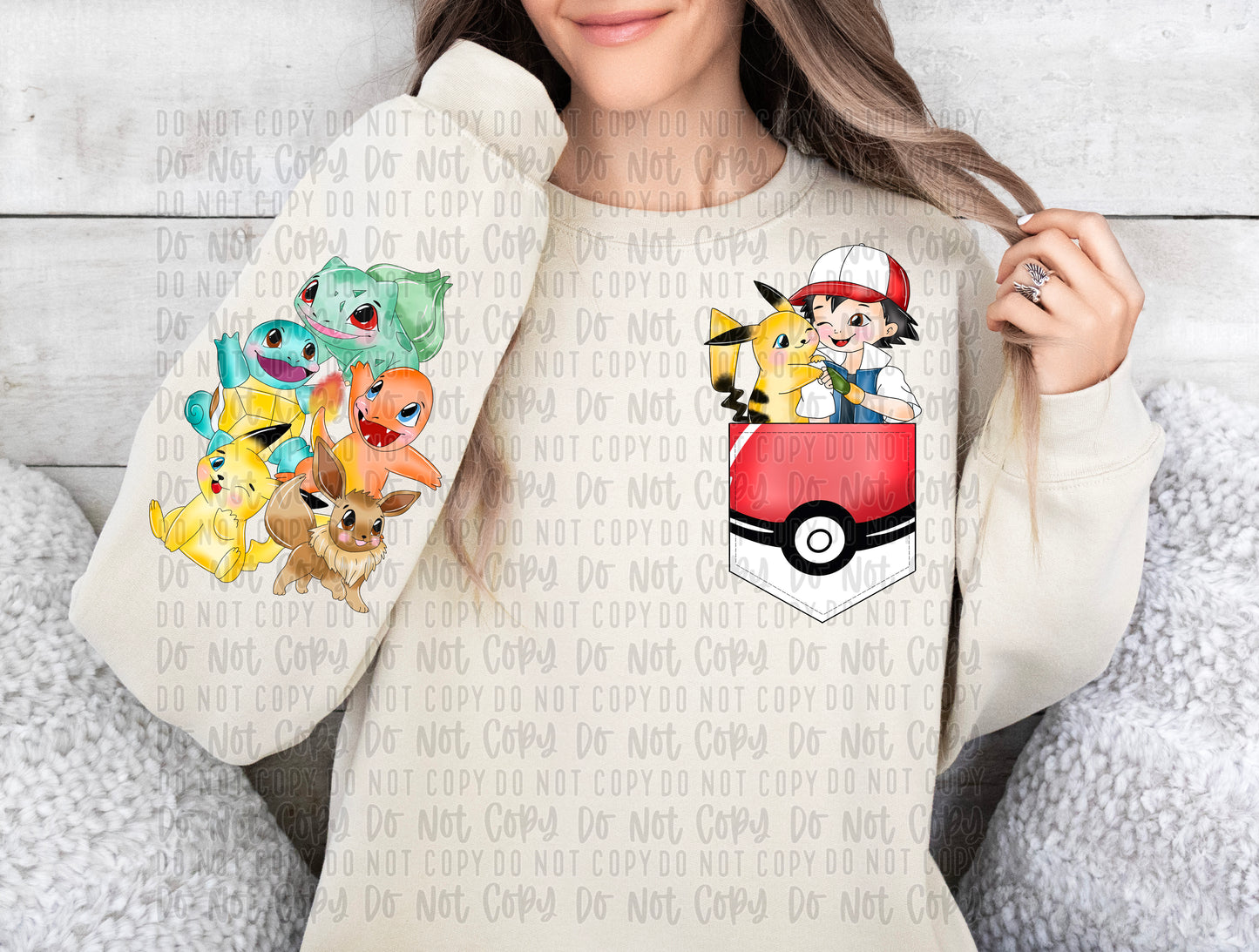 white and red pocket and sleeve png