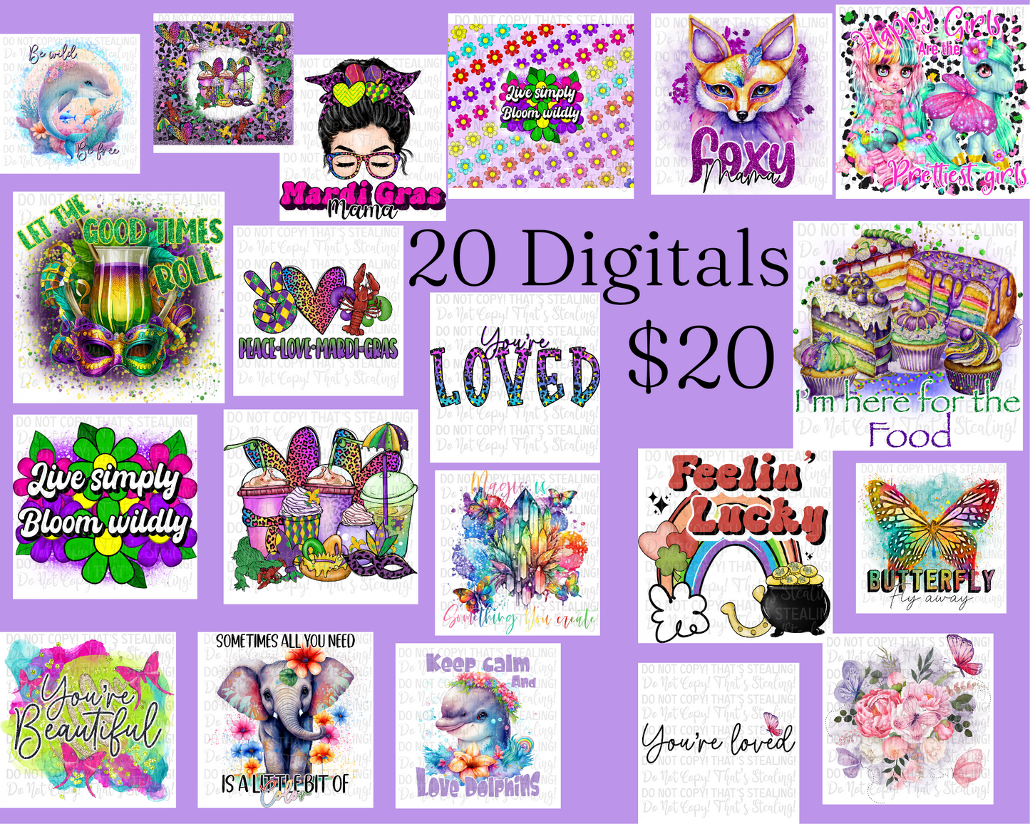Colorful Bundle Digital Image PNG