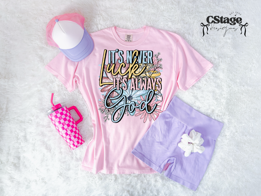 It’s never luck, it’s always Goddigital image png